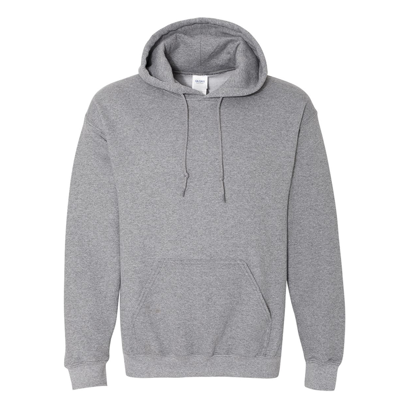 Graphite Heather Heavy Blend™ Hooded Sweatshirt - Gildan 18500