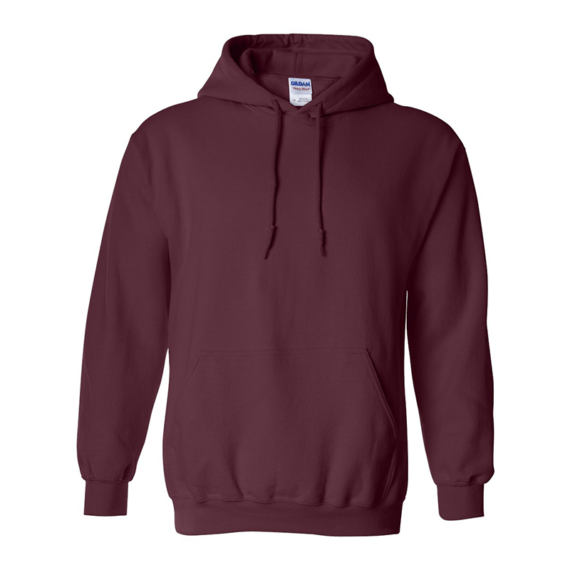 Maroon Heavy Blend™ Hooded Sweatshirt - Gildan 18500