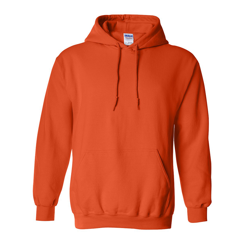 Orange Heavy Blend™ Hooded Sweatshirt - Gildan 18500