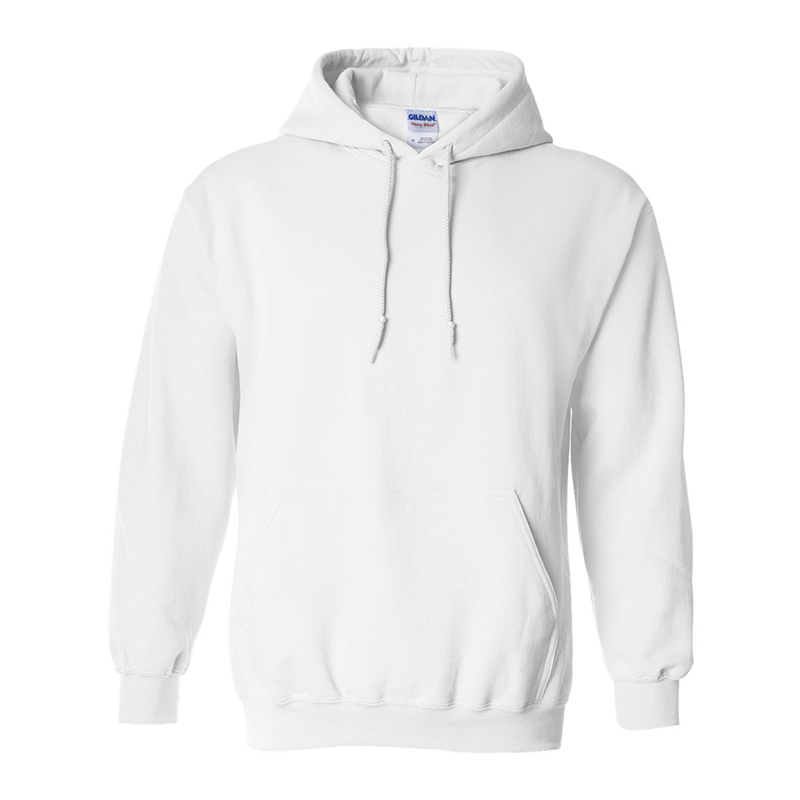White Heavy Blend™ Hooded Sweatshirt - Gildan 18500