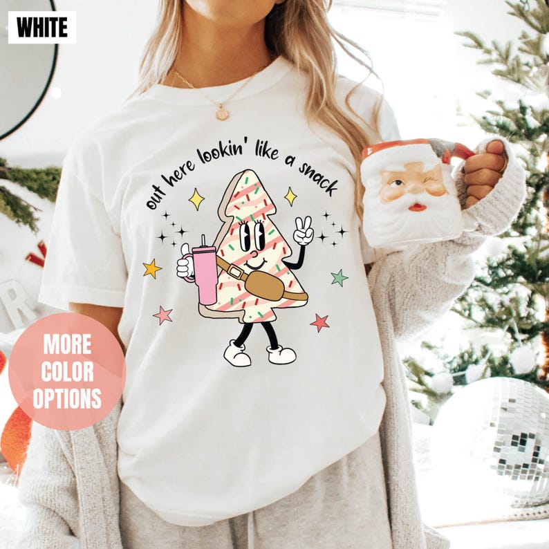 Out Here Lookin Like A Snack Comfort Colors T-Shirt (2XL-3XL-4XL)