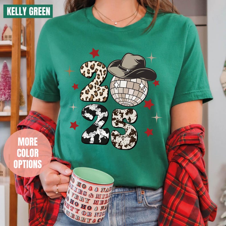 Western New Year T-Shirt (S-M-L-XL)