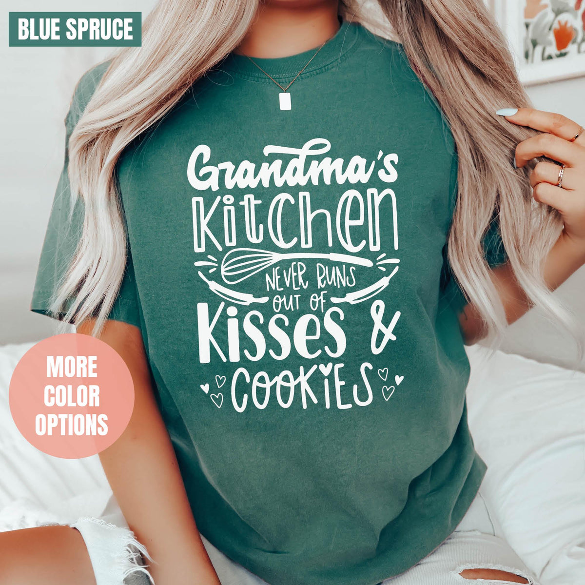 Grandmas Never Run Out Of Hugs And Cookies Shirt, Funny Grandmother Shirt, Comfort Colors®, Granny Shirts Mom Life Gift, Best Grandma Shirts
