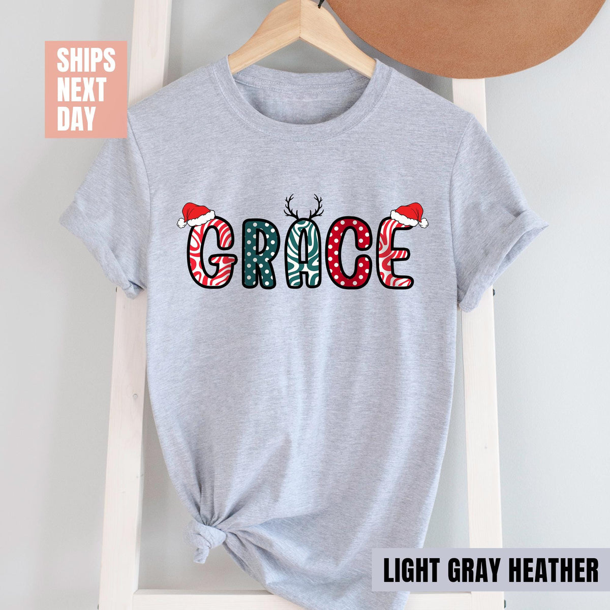 Custom name Christmas Shirts, Christmas Gifts, Christmas Crew Shirt, Family photo Christmas Pajamas, Christmas Tee, Family, Christmas Shirts