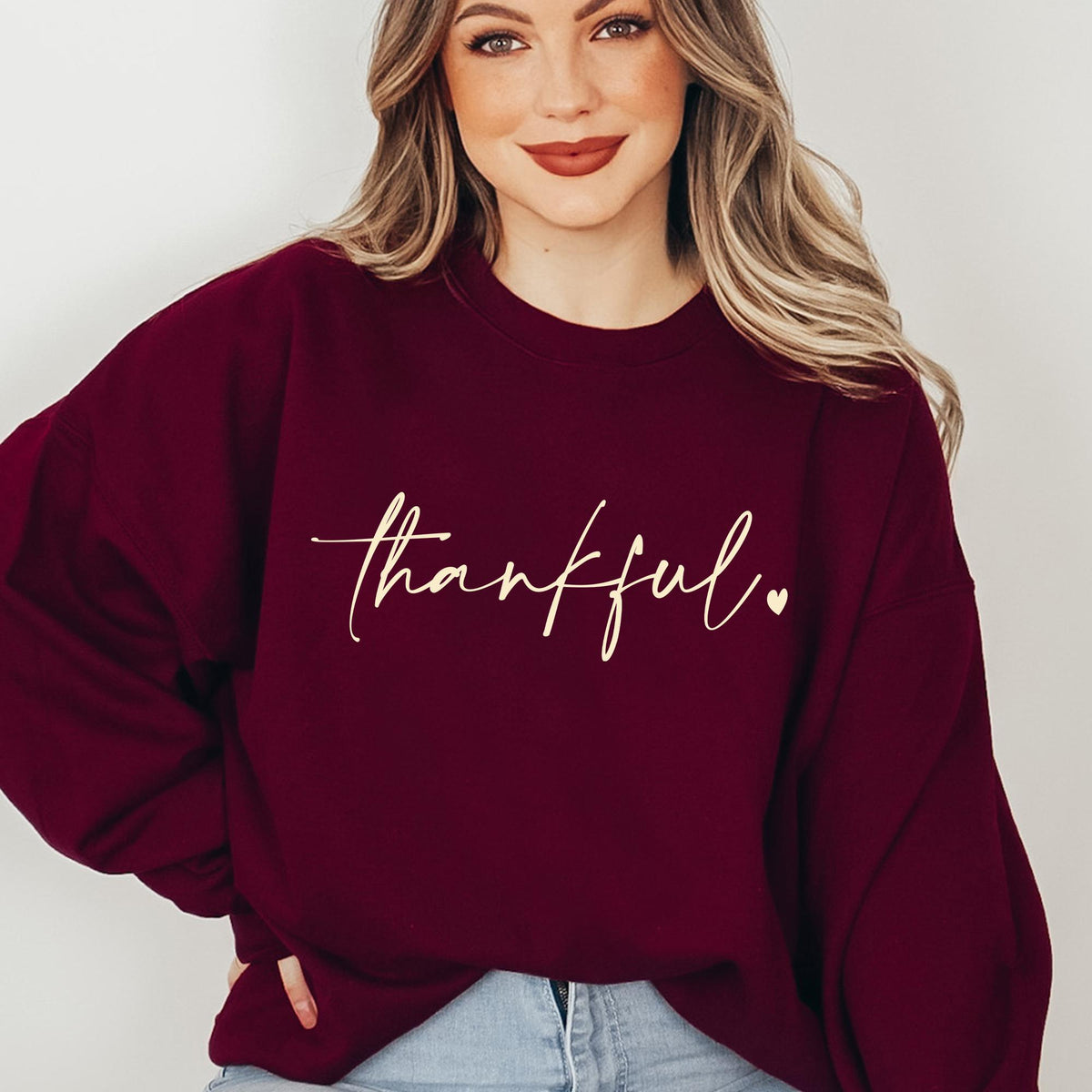 Thankful Sweatshirt, Thankful Lover Sweatshirt, Hello Thanksgiving Sweatshirt, Women Gift For Thanksgiving Shirts, Women Thankful Sweatshirt