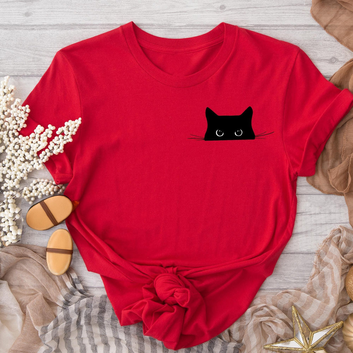 Black Cat T-Shirt, Black Cat Gifts, Cat Mom, Cat T Shirt, Cute Kitty, Cat Halloween Shirts, Pet Shirts, Cat Shirt Women, Cat Shirt For Women