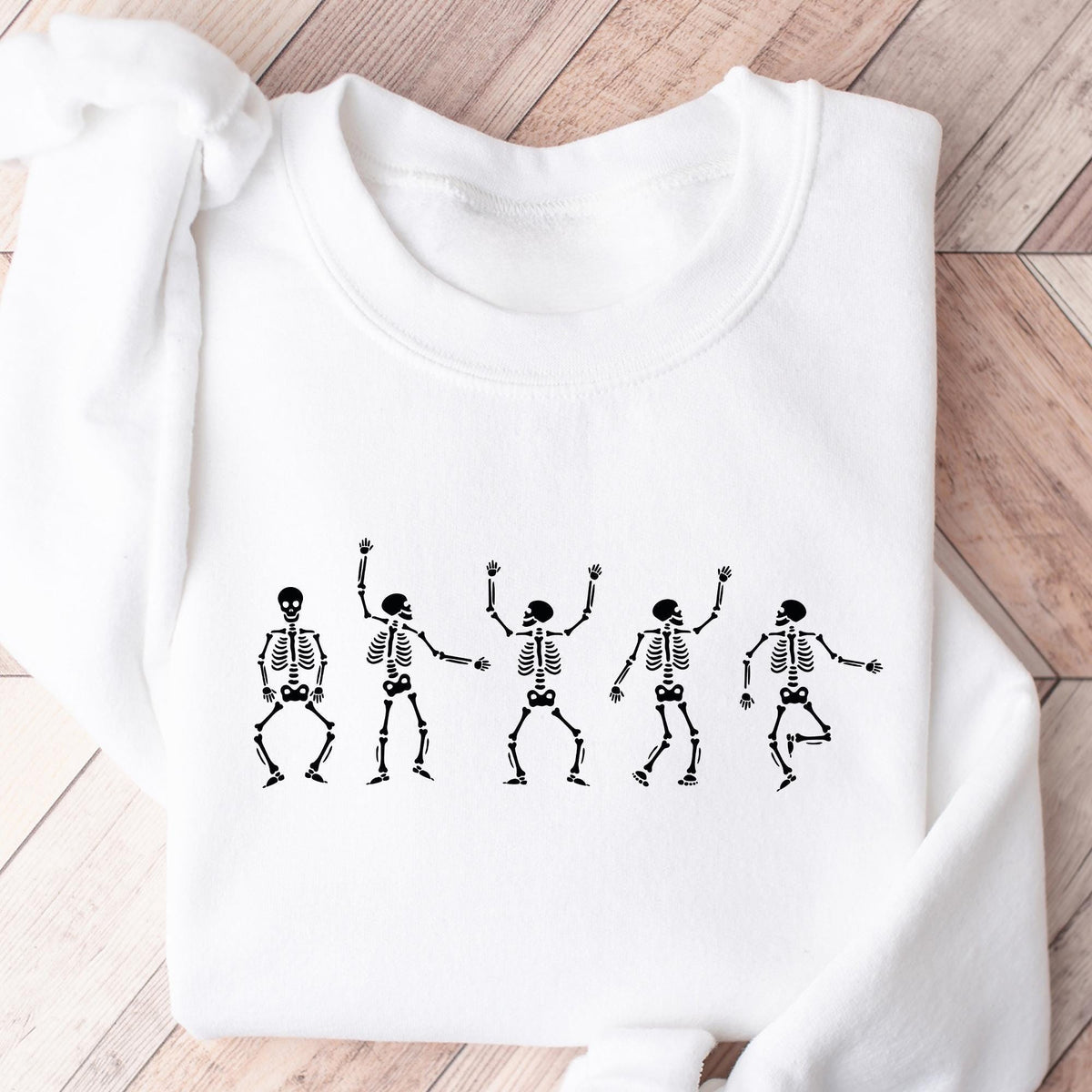 Fall Shirt, Dancing Skeleton Shirt, Happy Halloween T-shirt, Halloween Tee sweatshirt, Womens Halloween Shirt Gift, Halloween Costume Shirts