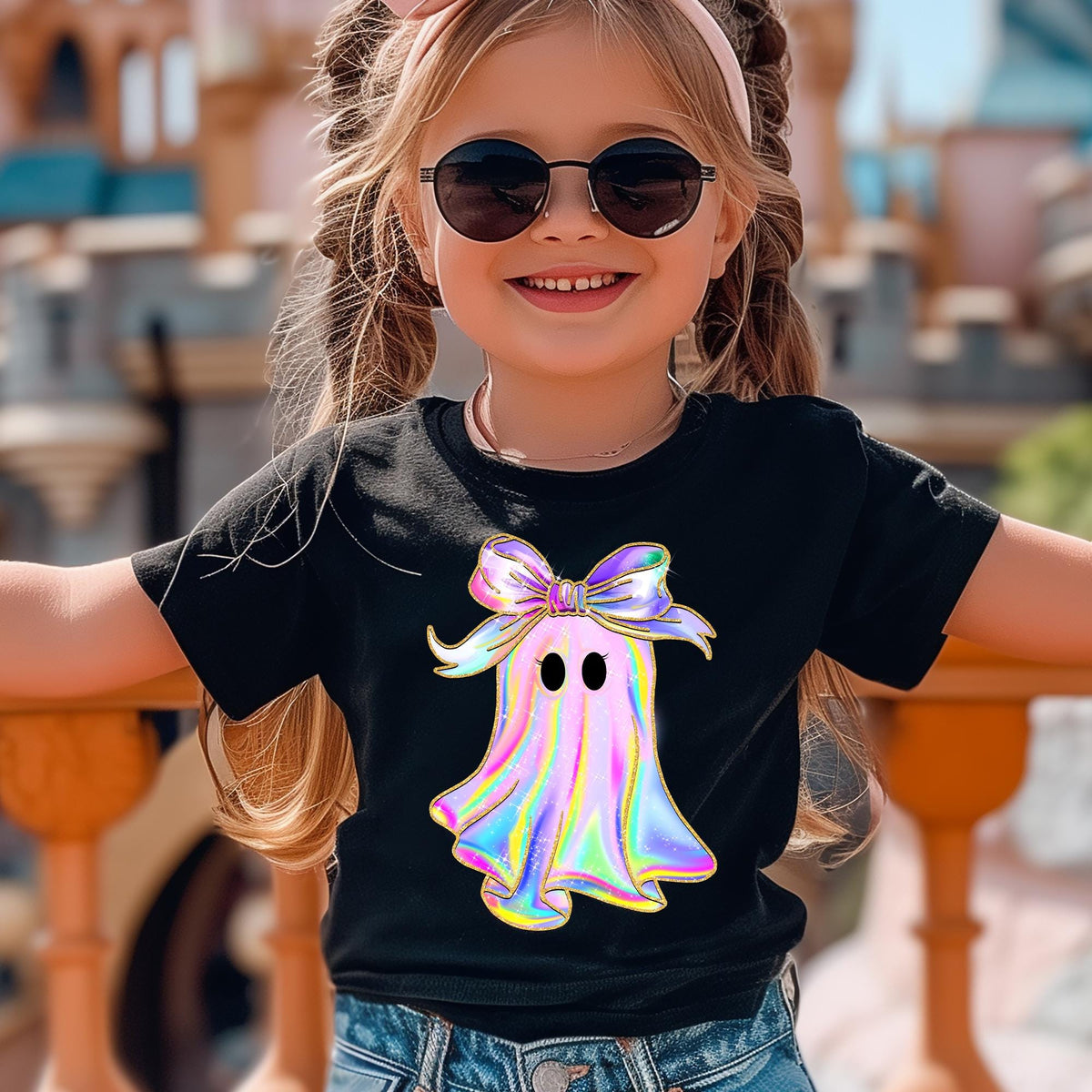 Halloween Girls Ghost Shirt, Cute Toddler Halloween Shirt, Halloween Shirts for Toddler, Girls Halloween Little Girl Shirts, Boo Girls Shirt