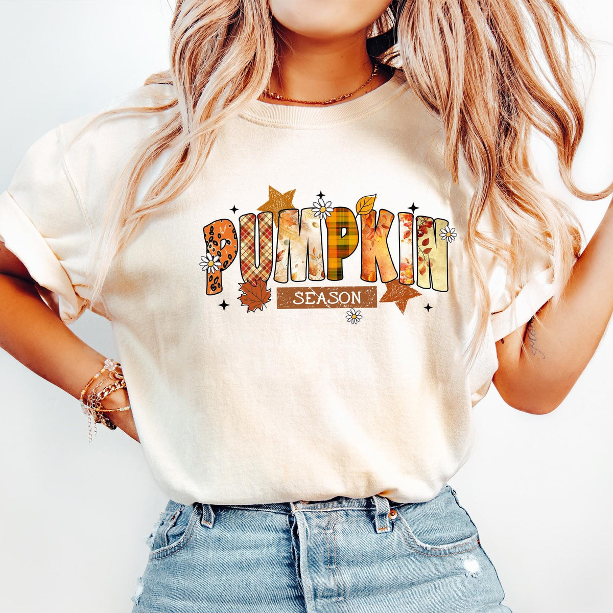 Comfort Colors® Pumpkin Season T-Shirt, Autumn Fall Shirt, Thanksgiving T-shirt, Fall Pumpkin Shirt, Pumpkin Season Shirt, Thanksgiving Gift