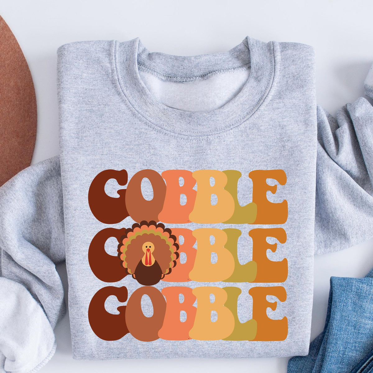 Thanksgiving Gobble Sweatshirt, Turkey Sweatshirt, Family Sweatshirt, Fall Sweatshirt, Women Thanksgiving Sweatshirts, Thanksgiving T-shirts