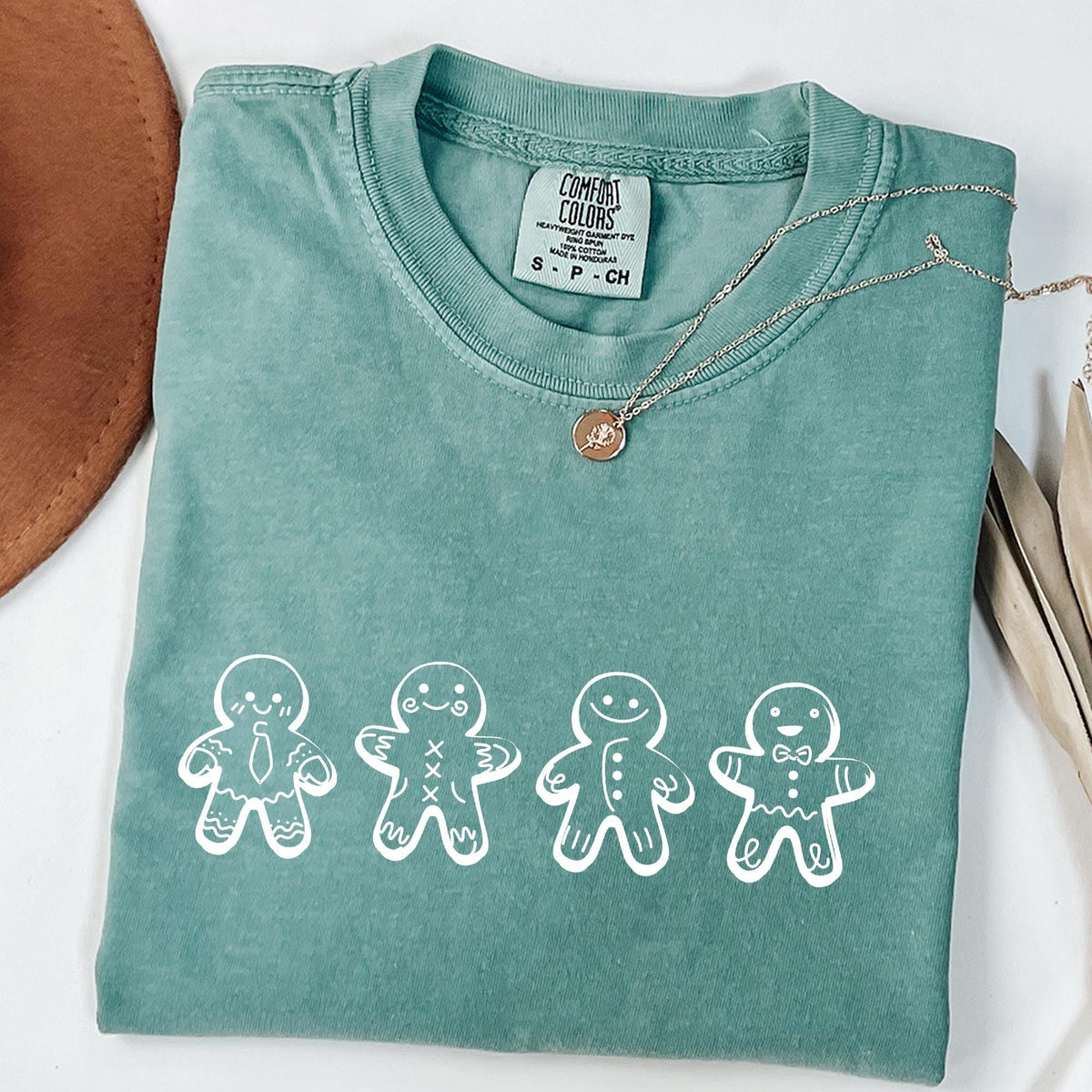 Christmas Gingerbread Shirt, Christmas Cookies Shirt, Christmas Gift, Comfort Colors®, Womens Christmas Shirt, Gingerbread Christmas T-shirt