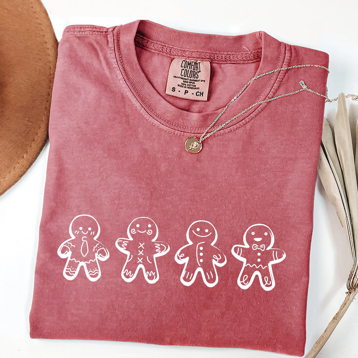 Christmas Gingerbread Shirt, Christmas Cookies Shirt, Christmas Gift, Comfort Colors®, Womens Christmas Shirt, Gingerbread Christmas T-shirt