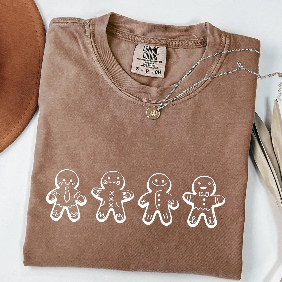 Christmas Gingerbread Shirt, Christmas Cookies Shirt, Christmas Gift, Comfort Colors®, Womens Christmas Shirt, Gingerbread Christmas T-shirt