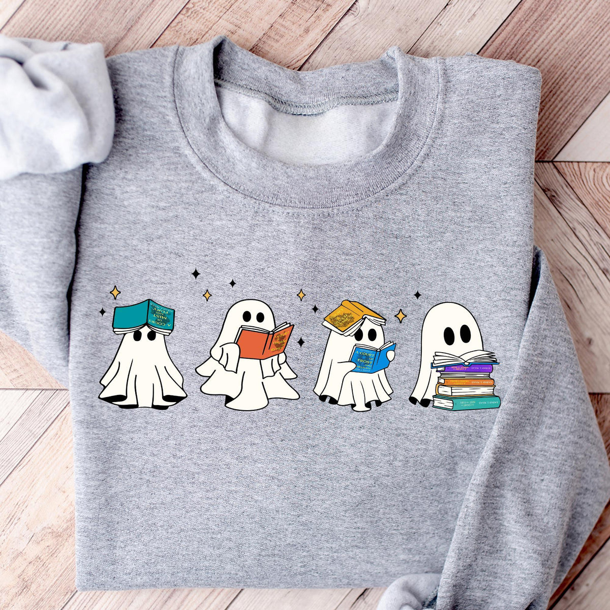 Acotar Ghost Shirt, Bookish Ghost Sweatshirt, Throne of Glass Gift, Book Reader Halloween Gift, Book Ghosts, Halloween shirt, Halloween Gift