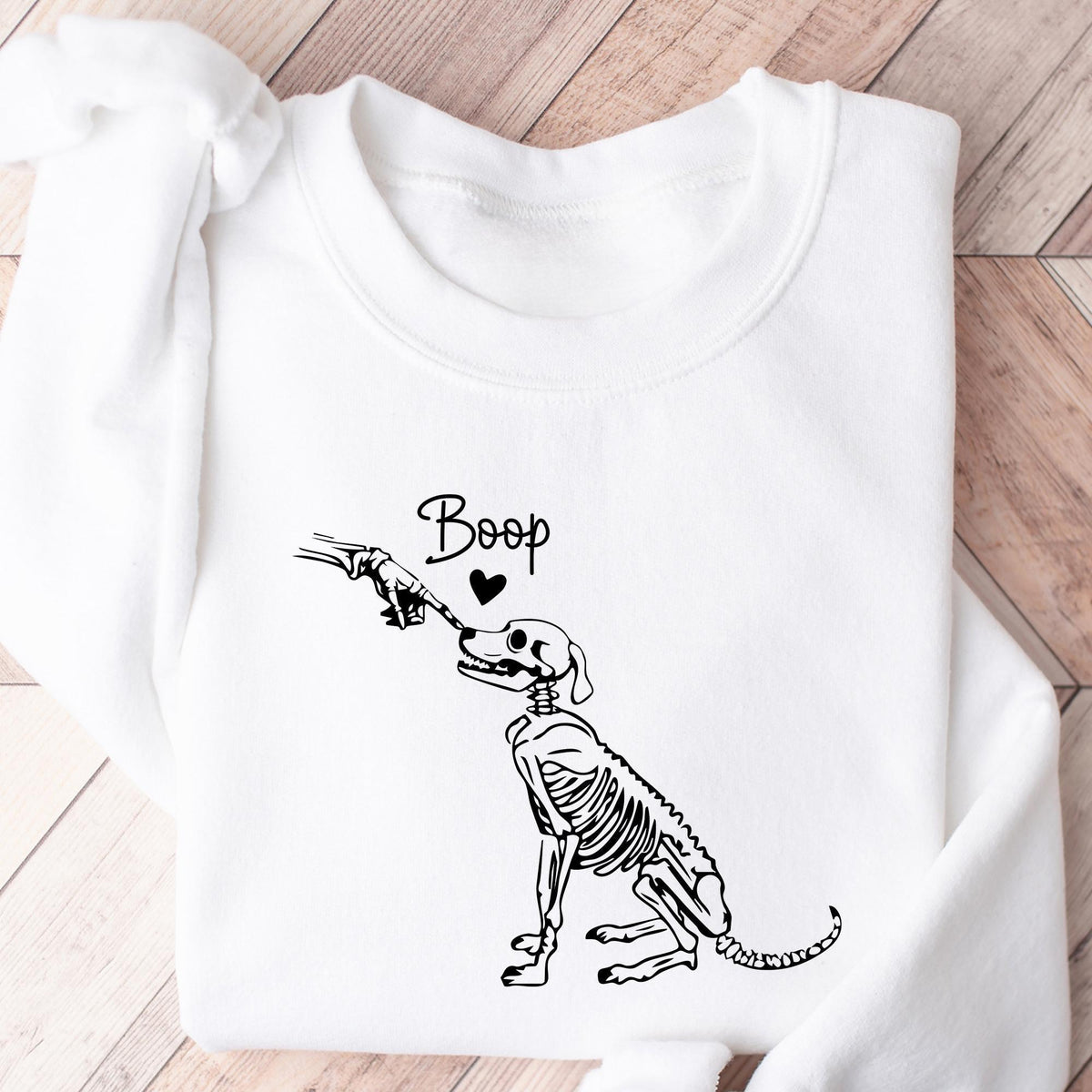 Dog Boop Halloween Hoodie, Dog Skeleton Sweatshirt, Funny Dog Shirt, Dog Mom Hoodie, Spooky Dog Hoodie, Dog Skeleton Hoodie, Dog Lover Gifts