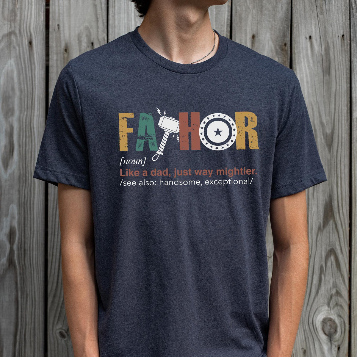 Fathor Shirt, Dad shirt, Shirt for dad, Father's Day Tee Shirt, Dad Gifts from Daughter, Father's Day Gift Shirt, Funny Fathers Day T-shirts