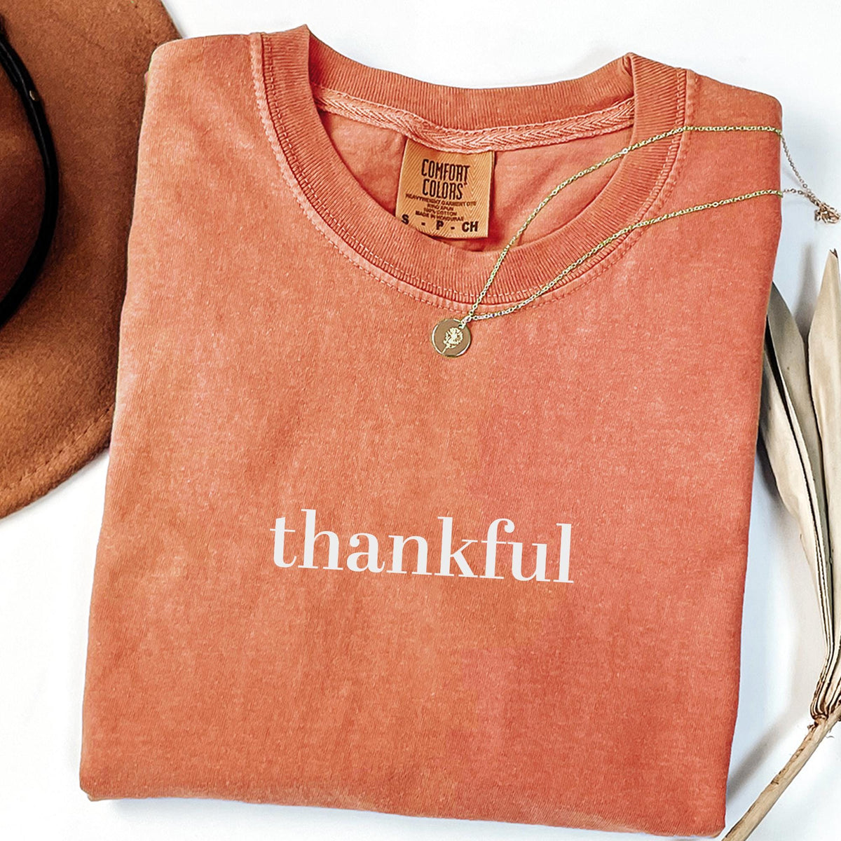 Thankful Shirt Comfort Colors®, Thanksgiving Sweatshirt, Cute Fall Crewneck, Fall Shirt, Religious Gift Idea, Autumn Tees, Retro Fall Season