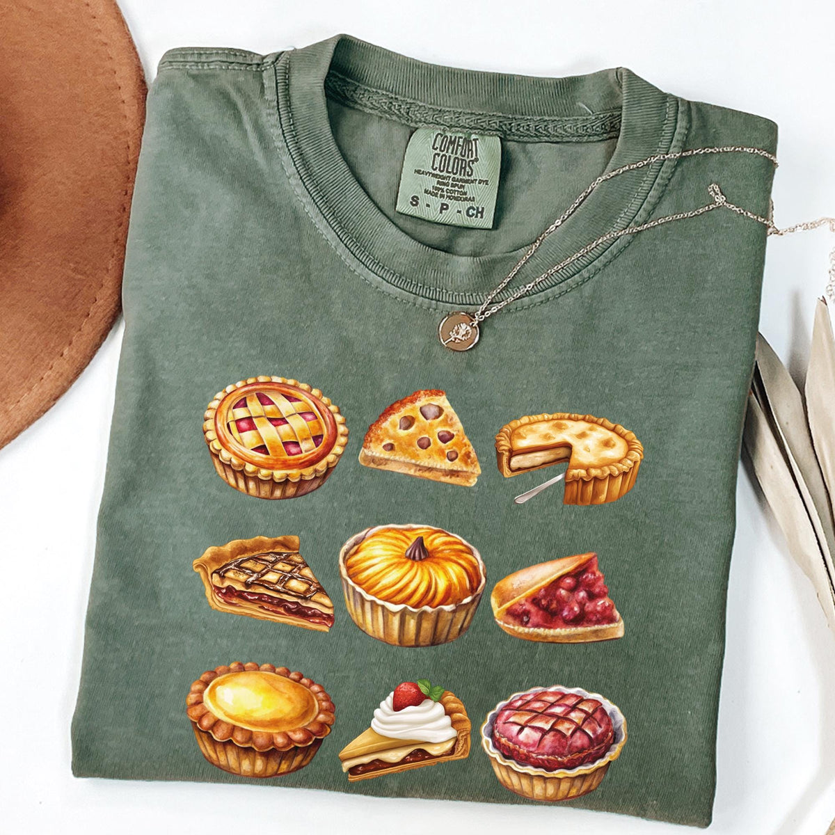 Comfort Colors® Pumpkin Pie Shirt, Fall Shirt, Thanksgiving Gift, Thanksgiving Shirt, Thanksgiving tshirt for Women, Fall Gift, Fall Apparel
