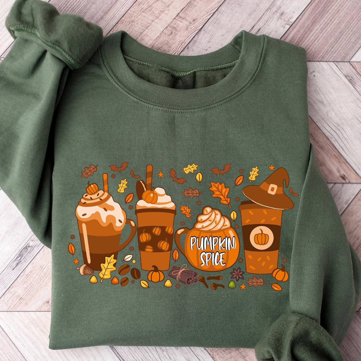 Fall Coffee Sweatshirt, Fall Sweater, Pumpkin Spice Sweatshirt, Cute Fall Sweater, Womens Fall Sweater, Coffee Sweatshirt, Halloween T-short