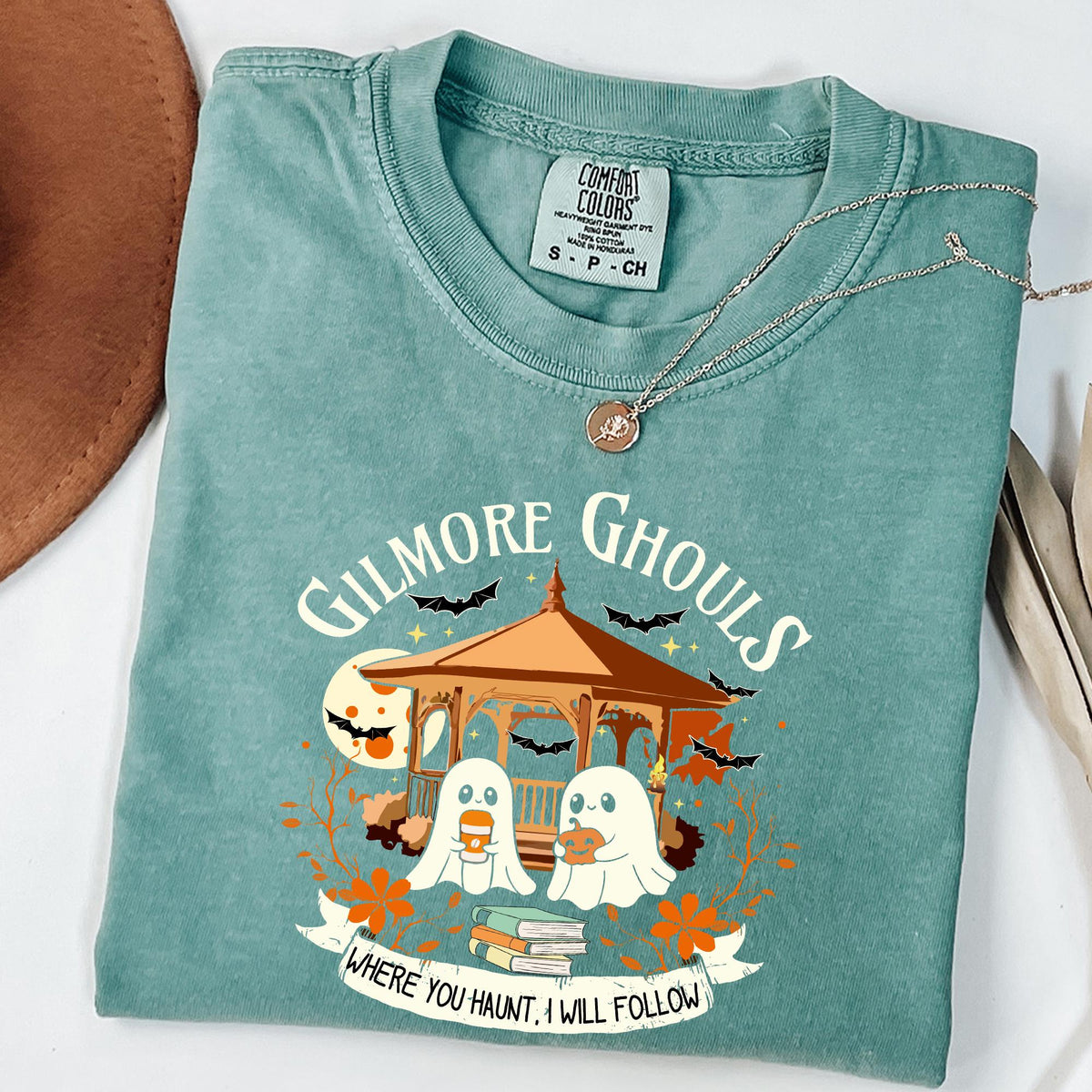 Gilmore Ghouls Shirt, Halloween Fall Vibes Tshirt, Comfort Colors® Autumn Festival Shirt, Halloween Gift, Spooky Gilmore Ghouls Fan Sweater