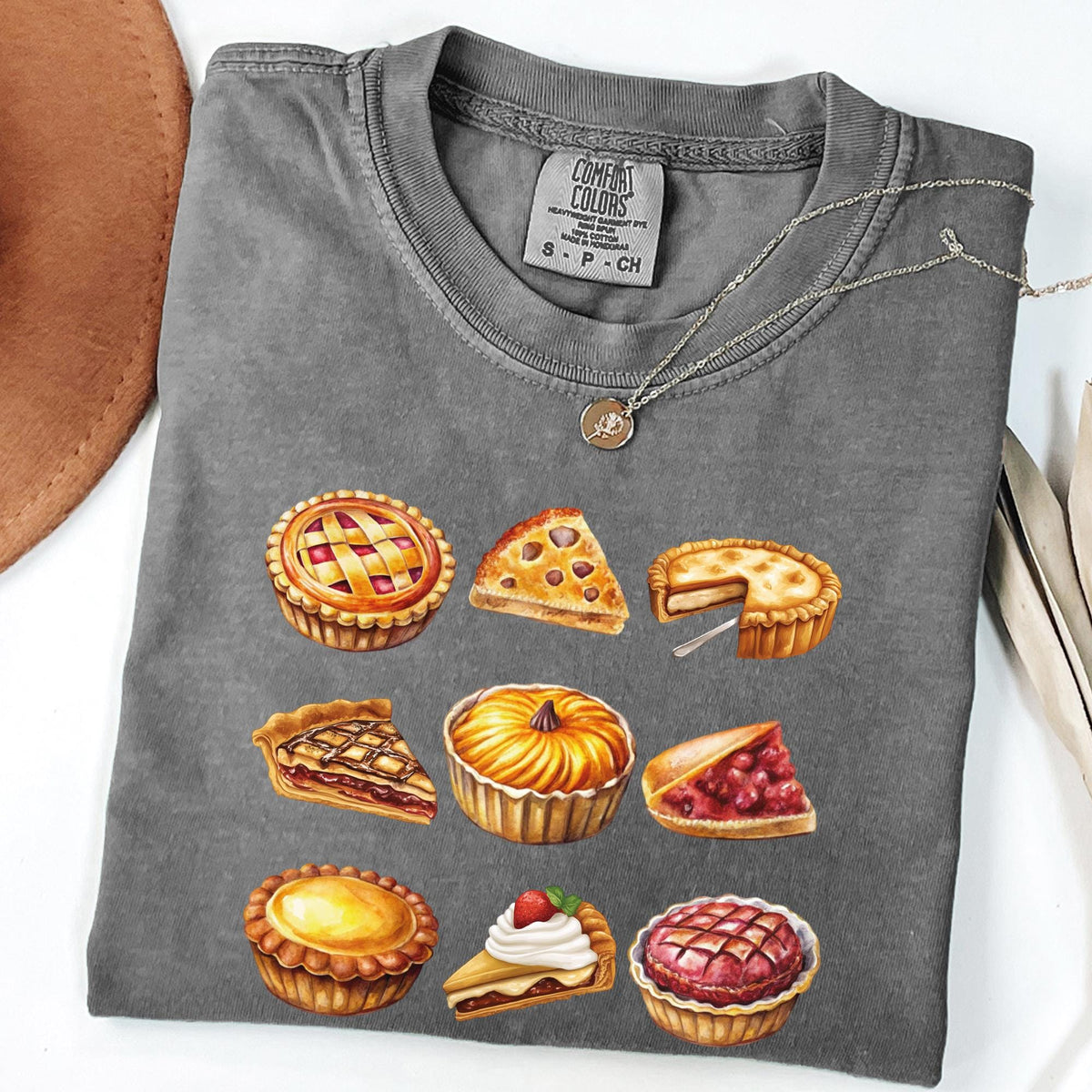 Comfort Colors® Pumpkin Pie Shirt, Fall Shirt, Thanksgiving Gift, Thanksgiving Shirt, Thanksgiving tshirt for Women, Fall Gift, Fall Apparel
