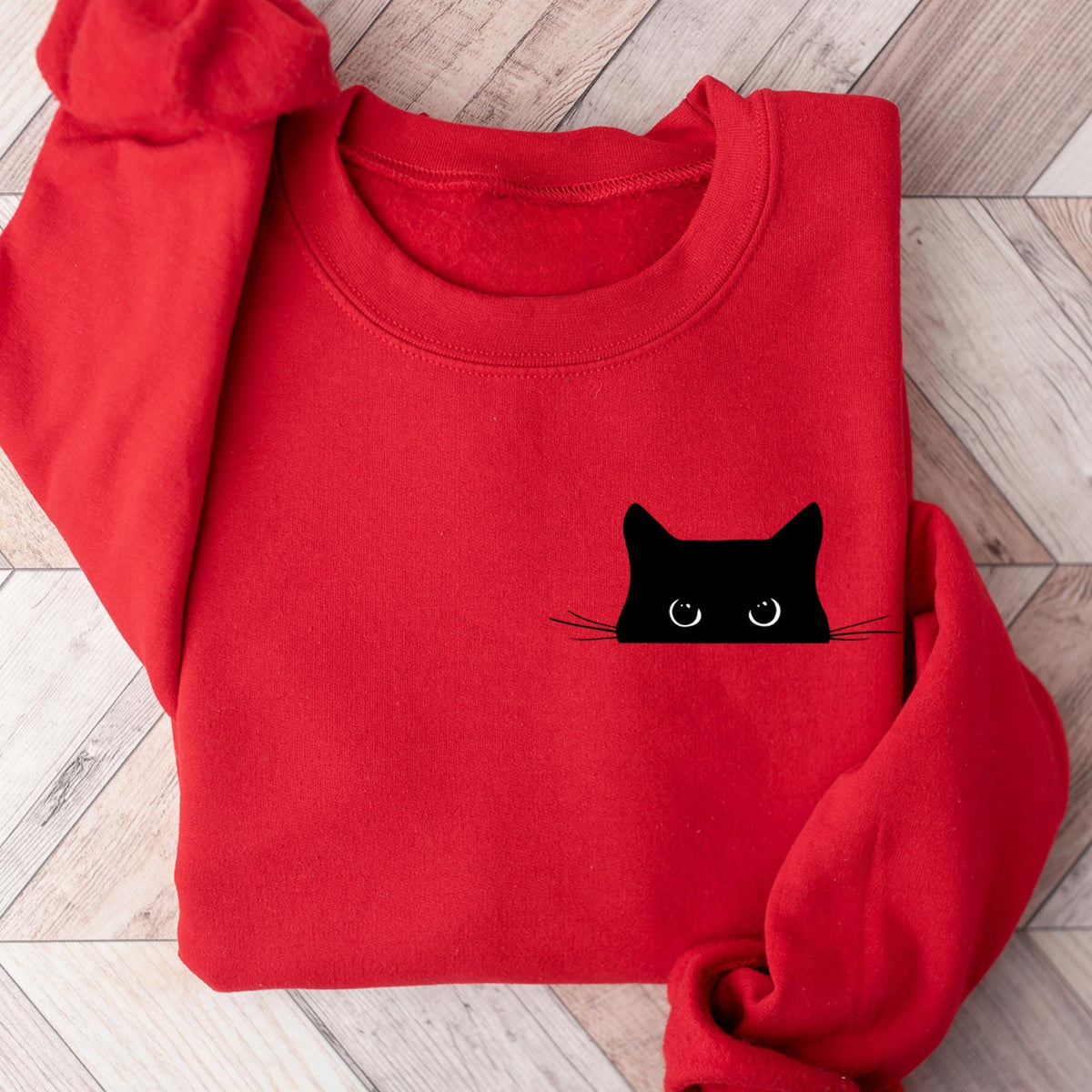 Cute Black Cat Halloween Sweatshirt, Womens Halloween Shirt, Halloween Party Shirt, Halloween Gifts, Fall Graphic T-shirt, Halloween Costume