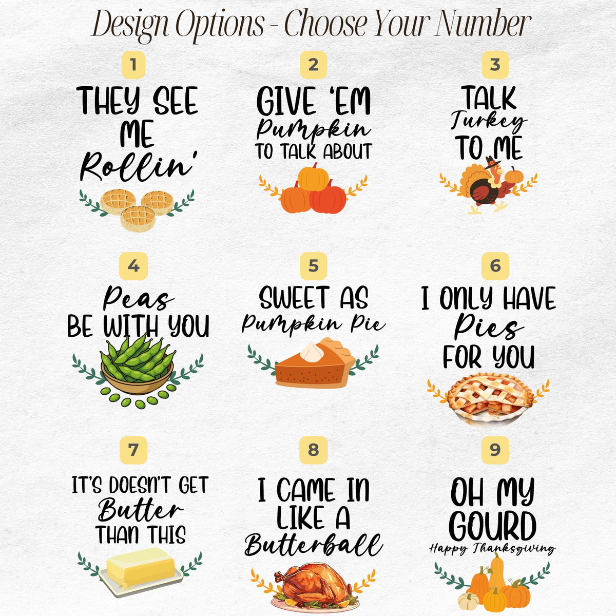 Funny Thanksgiving Puns Matching Family Shirts, Friendsgiving Group Tee, Matching Family Thanksgiving, Friendsgiving Shirt, Thanksgiving Tee