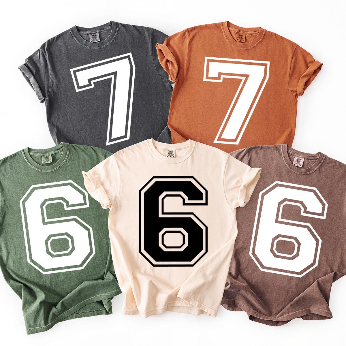 Comfort Colors® 6 7 Shirt, Viral Halloween Meme Teacher Costume, Funny Matching Shirt, Trendy Christmas Family Shirt, Six Seven Meme T-shirt