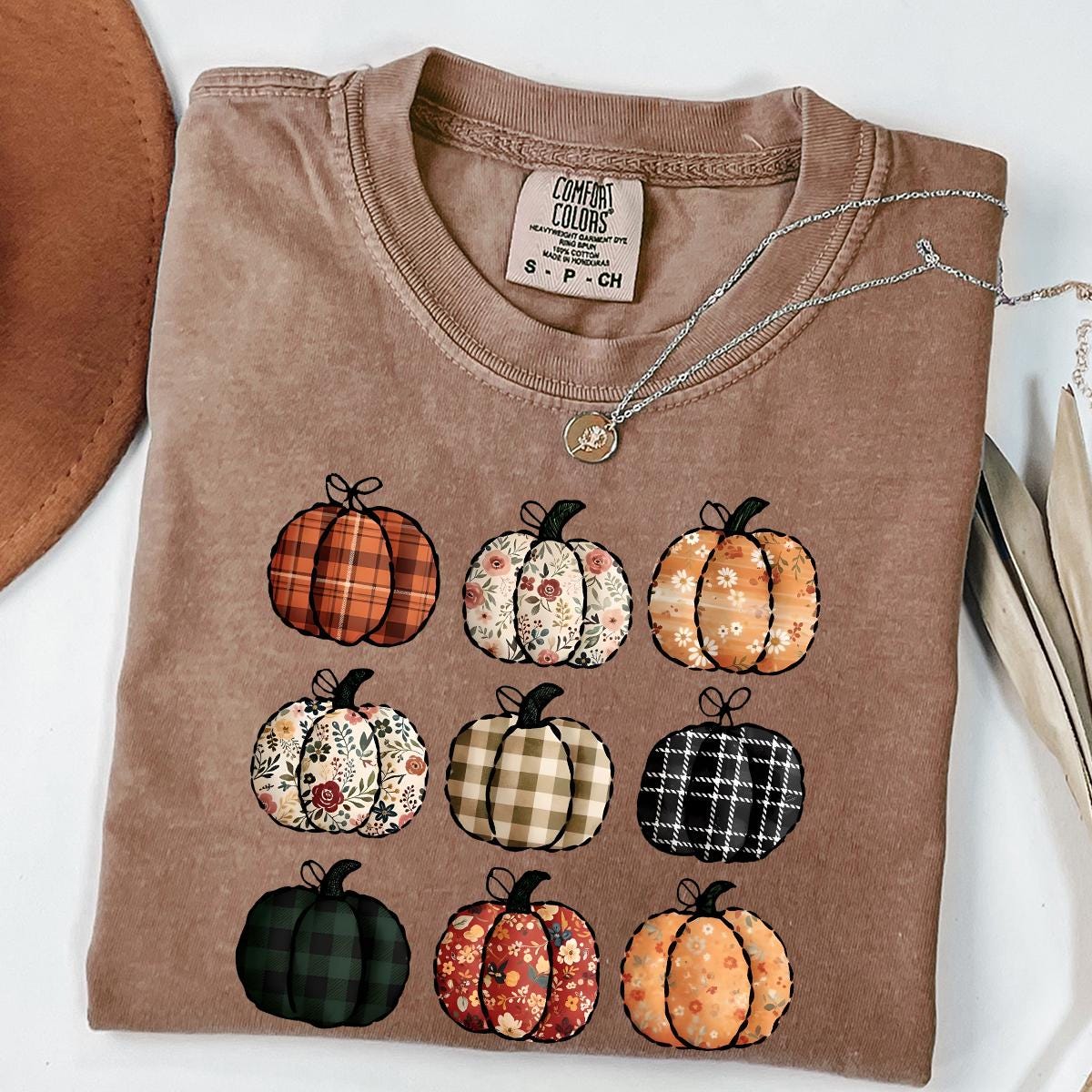 Comfort Colors® Pumpkin Season T-Shirt, Autumn Fall Shirt, Thanksgiving Shirt, Fall Pumpkin Shirt, Fall Pumpkin Shirt, Variety Pumpkin Shirt