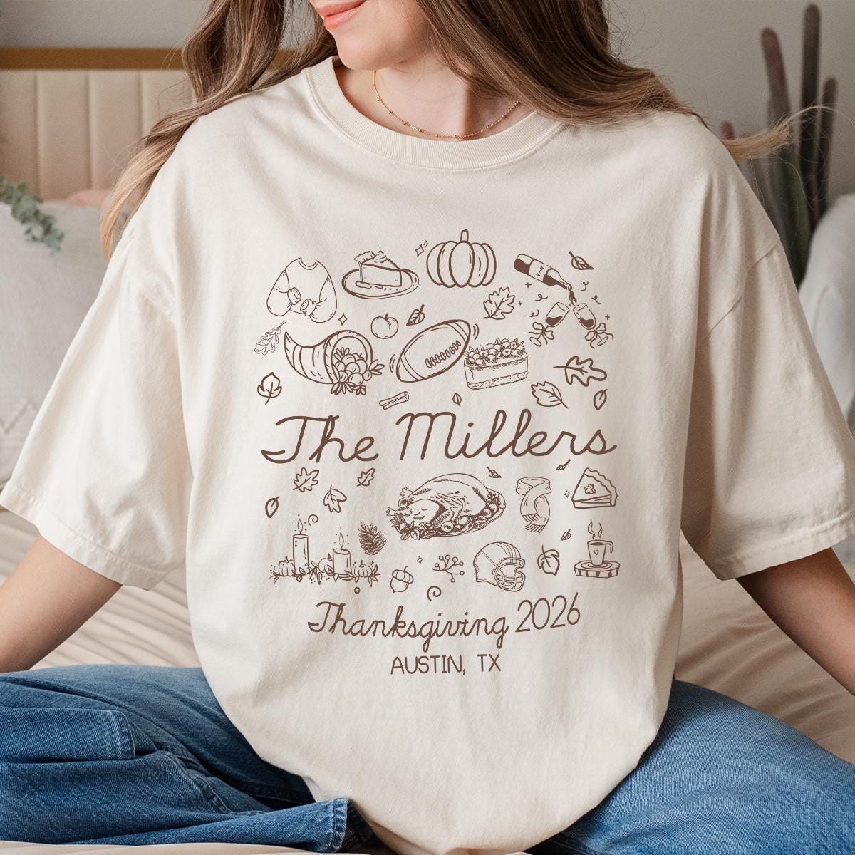 Family Thanksgiving Shirts, Funny Thanksgiving Party Group Shirts, Matching Thanksgiving T-Shirt, Comfort Colors®, Friendsgiving Group Shirt