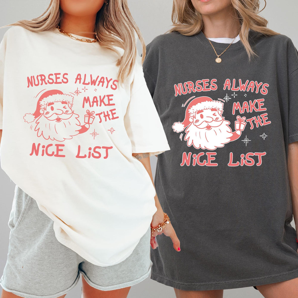 Comfort Colors® Nurse Christmas Shirt, NICU Nurse Practitioner Shirt, Christmas Gift for ICU Nurse, Nurse Holiday Shirt Gifts, Xmas T-shirts