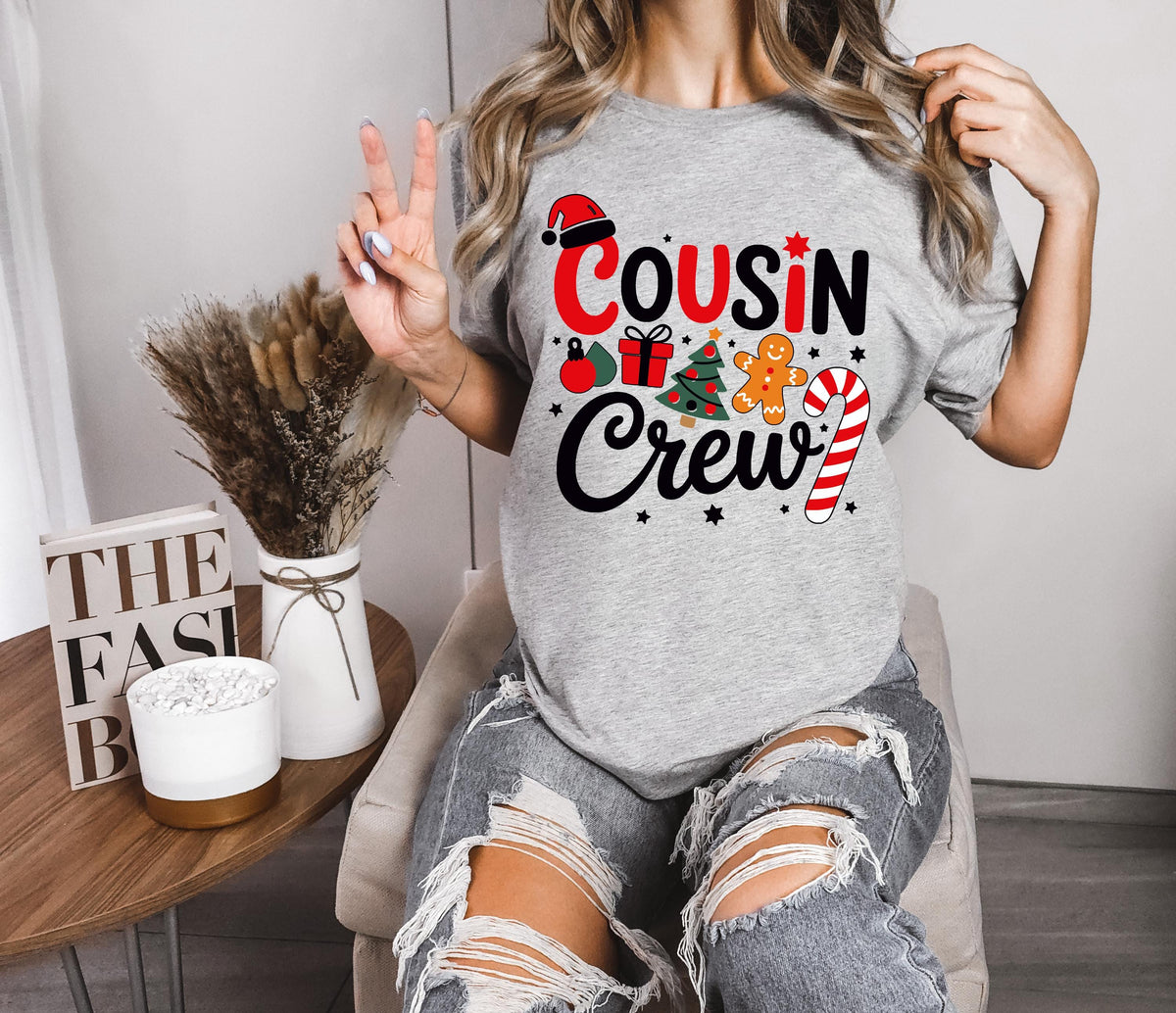 Matching Cousin Crew Christmas Shirts, Christmas Family Matching Shirts, Christmas Group Shirt, Christmas Gifts, Xmas T-shirt, Holiday Gifts