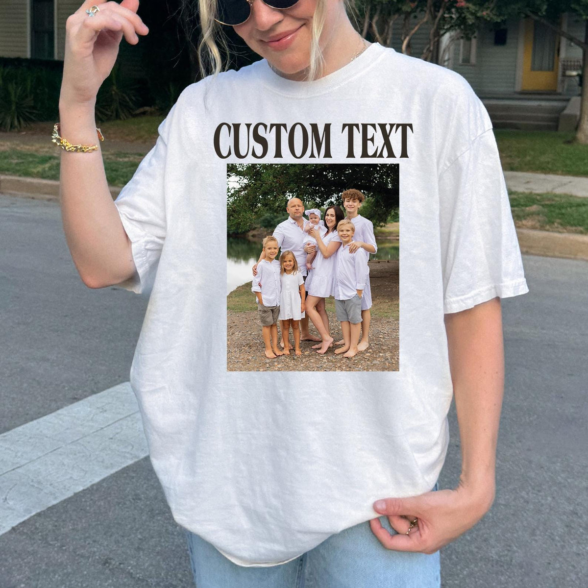 Comfort Colors® Custom Photo T-Shirt