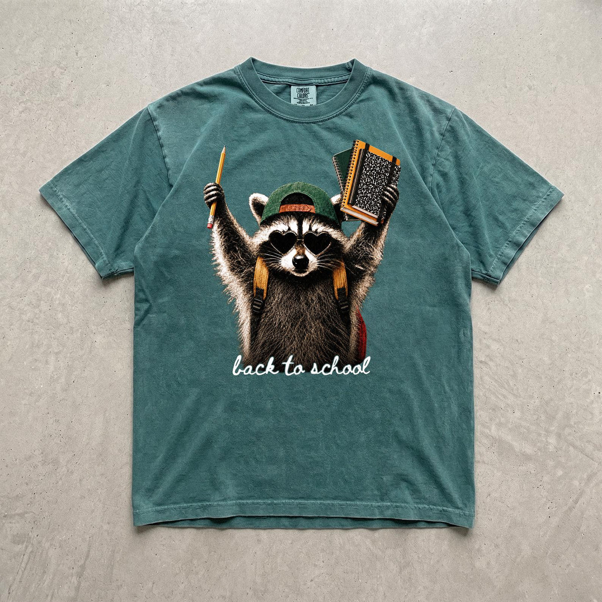 Back To School Raccoon Shirt