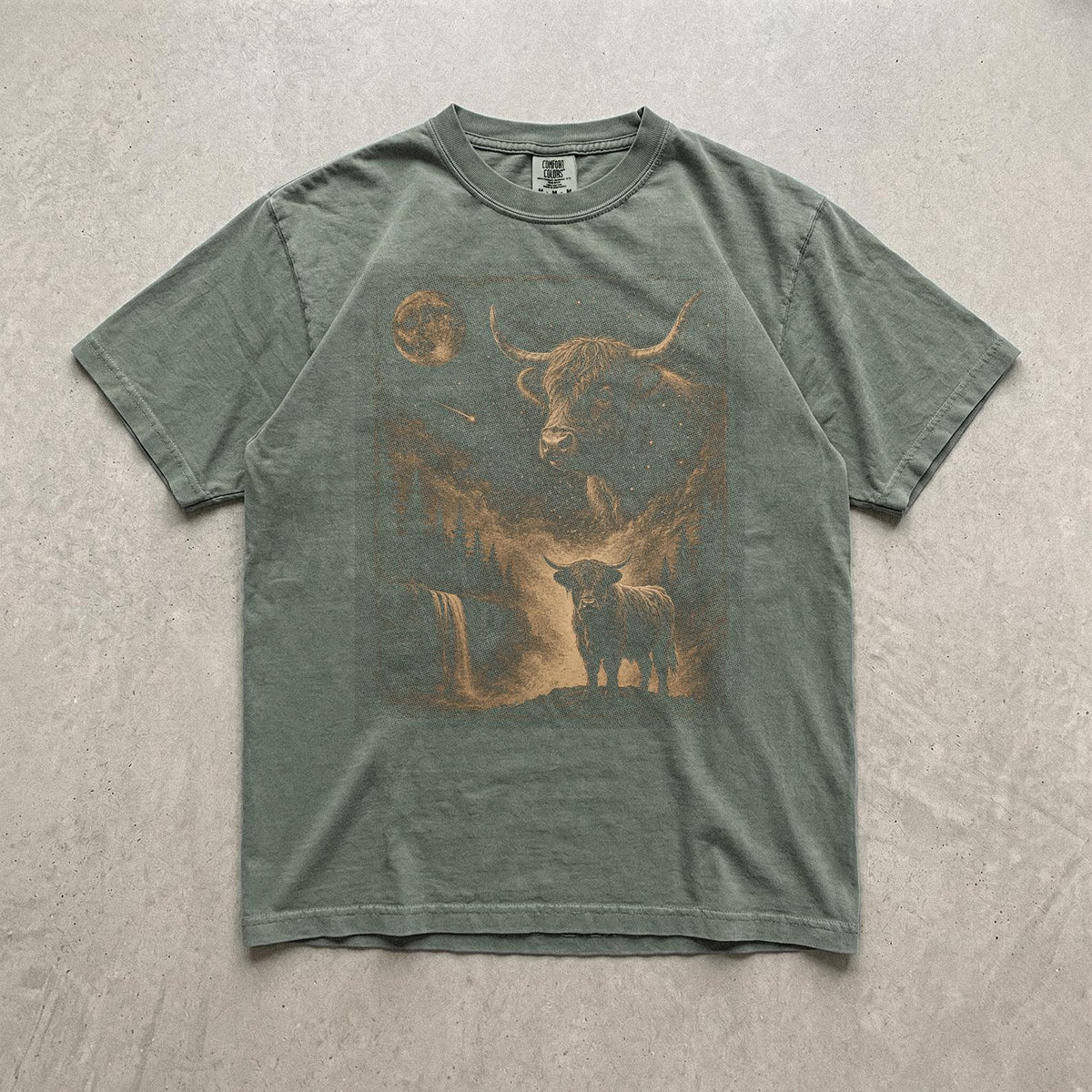Comfort Colors® Highland Cow Shirt
