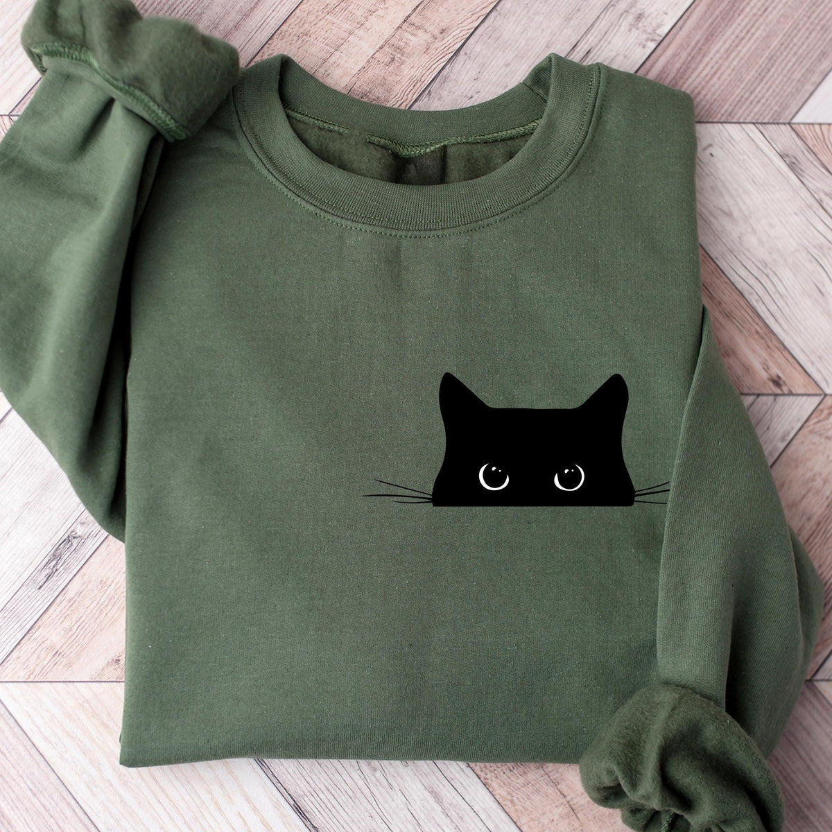 Cute Black Cat Halloween Sweatshirt, Womens Halloween Shirt, Halloween Party Shirt, Halloween Gifts, Fall Graphic T-shirt, Halloween Costume