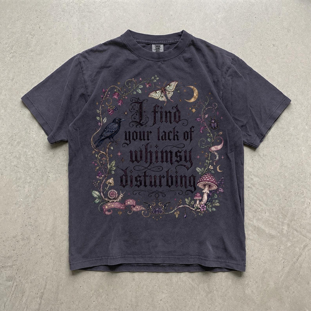 Lack of Whimsy Crow Fall Shirt