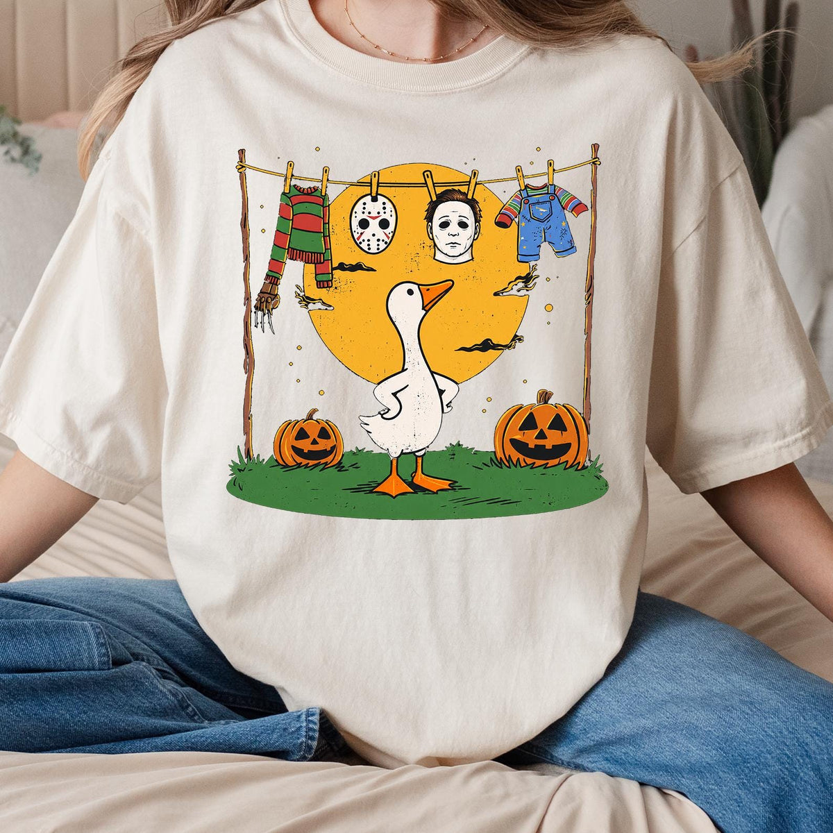Comfort Colors® Halloween Funny Goose Shirt