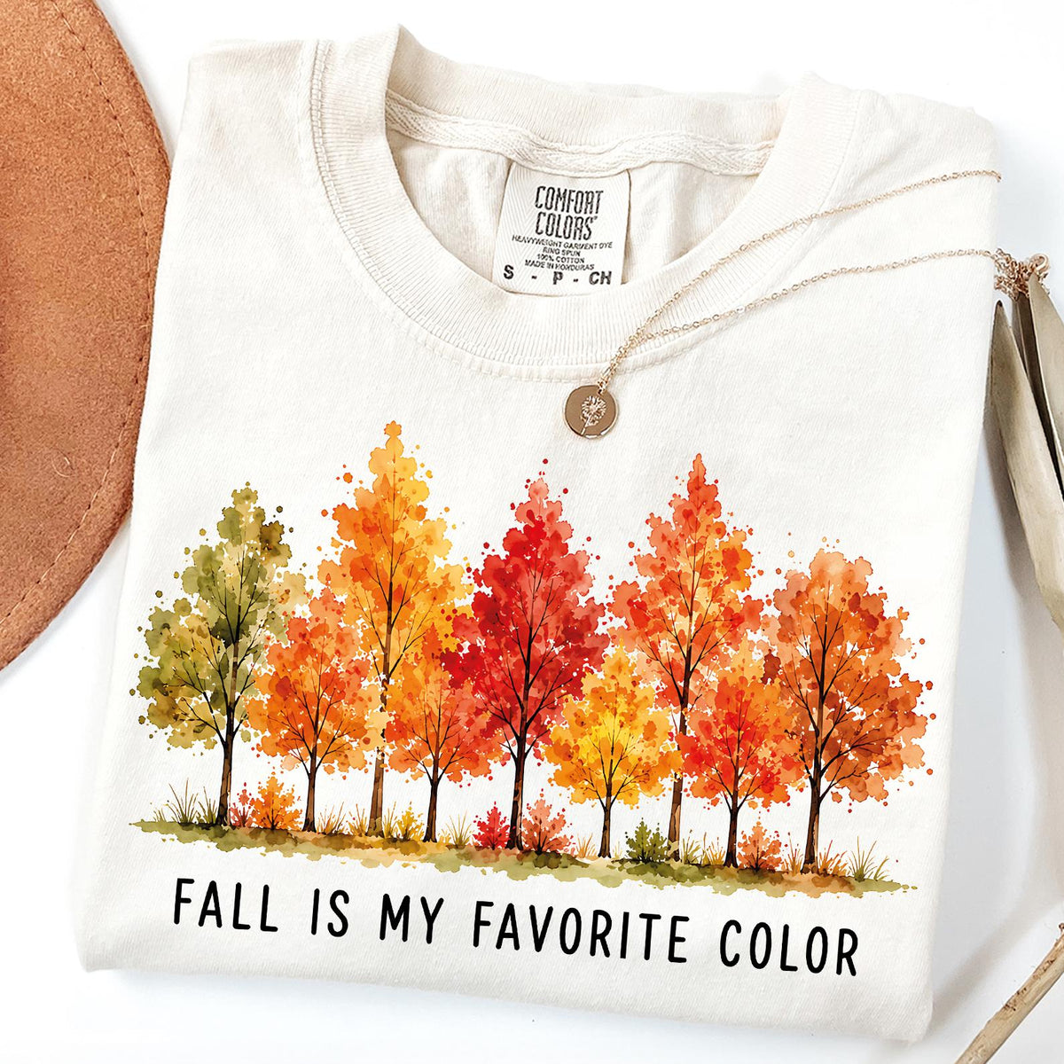 Fall Is My Favorite Color Shirt, Autumn Vibes Shirt, Comfort Colors® Fall Lover Shirt, Cute Autumn T-shirt, Fall Gifts, Thanksgiving T-shirt