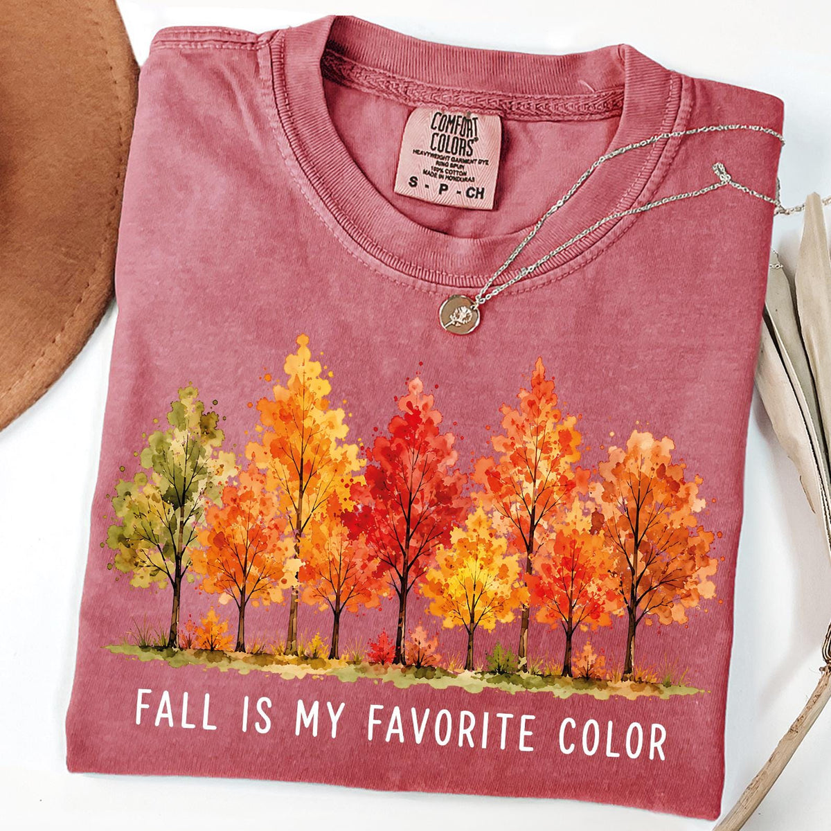 Fall Is My Favorite Color Shirt, Autumn Vibes Shirt, Comfort Colors® Fall Lover Shirt, Cute Autumn T-shirt, Fall Gifts, Thanksgiving T-shirt