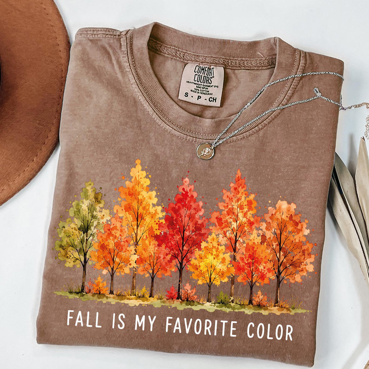 Fall Is My Favorite Color Shirt, Autumn Vibes Shirt, Comfort Colors® Fall Lover Shirt, Cute Autumn T-shirt, Fall Gifts, Thanksgiving T-shirt