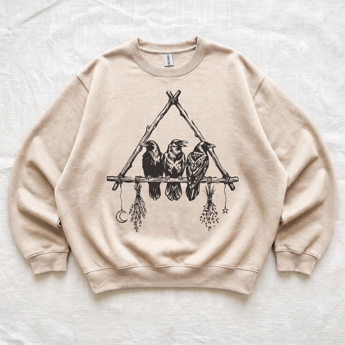 Halloween Funny Crow Sweater