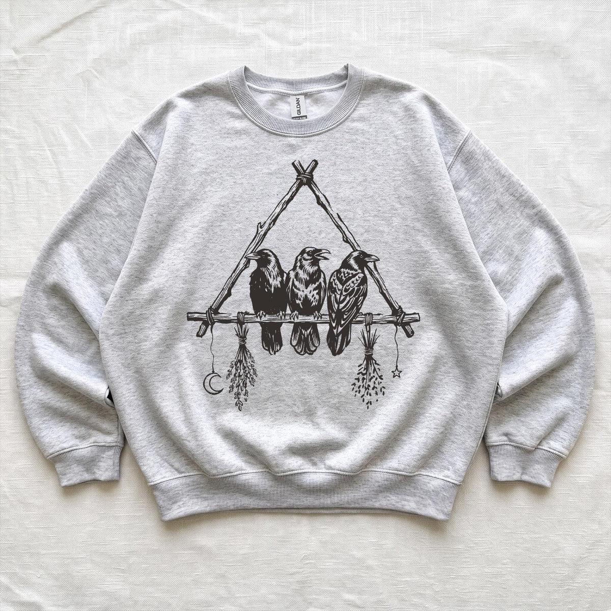 Halloween Funny Crow Sweater