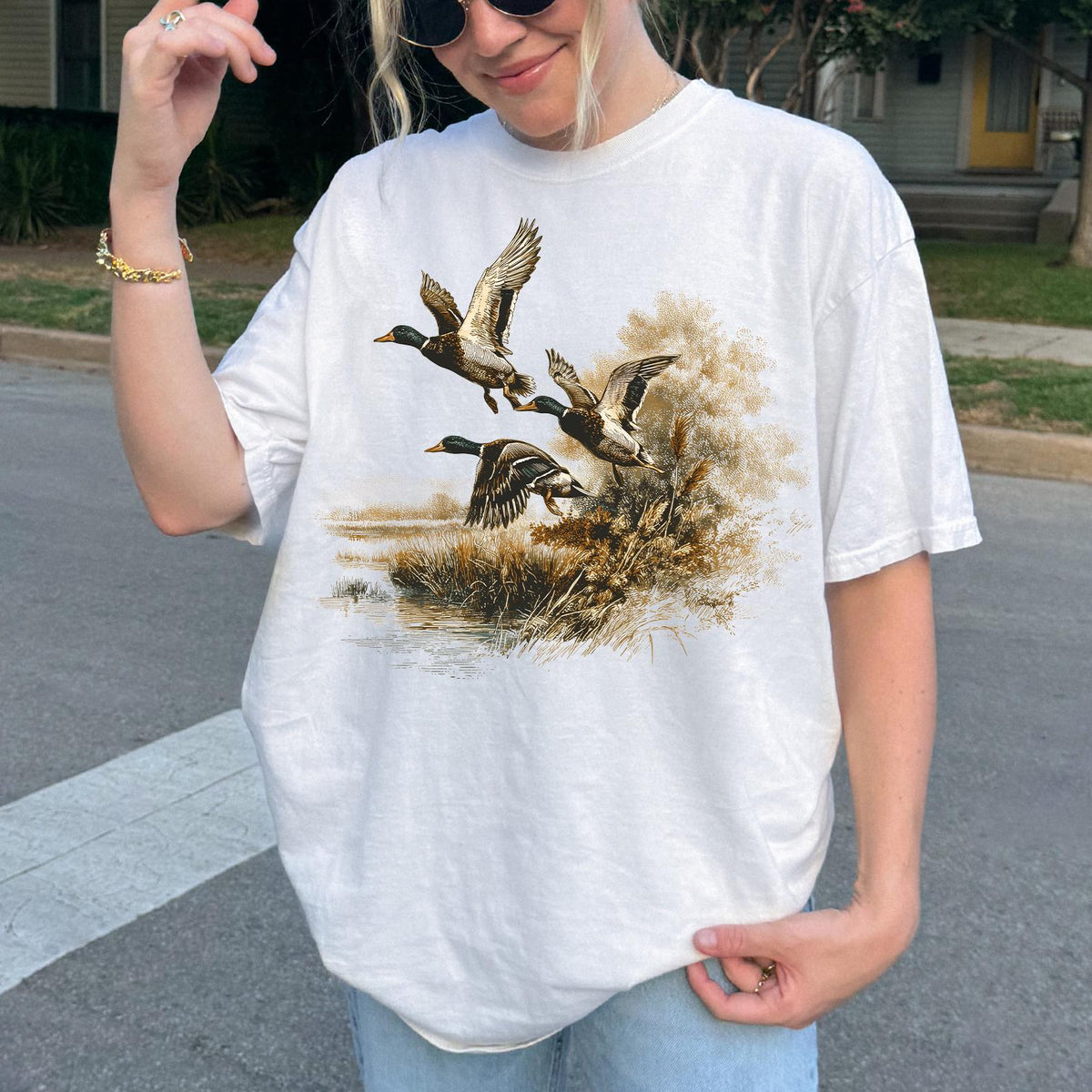 Retro Duck Nature Sweatshirt