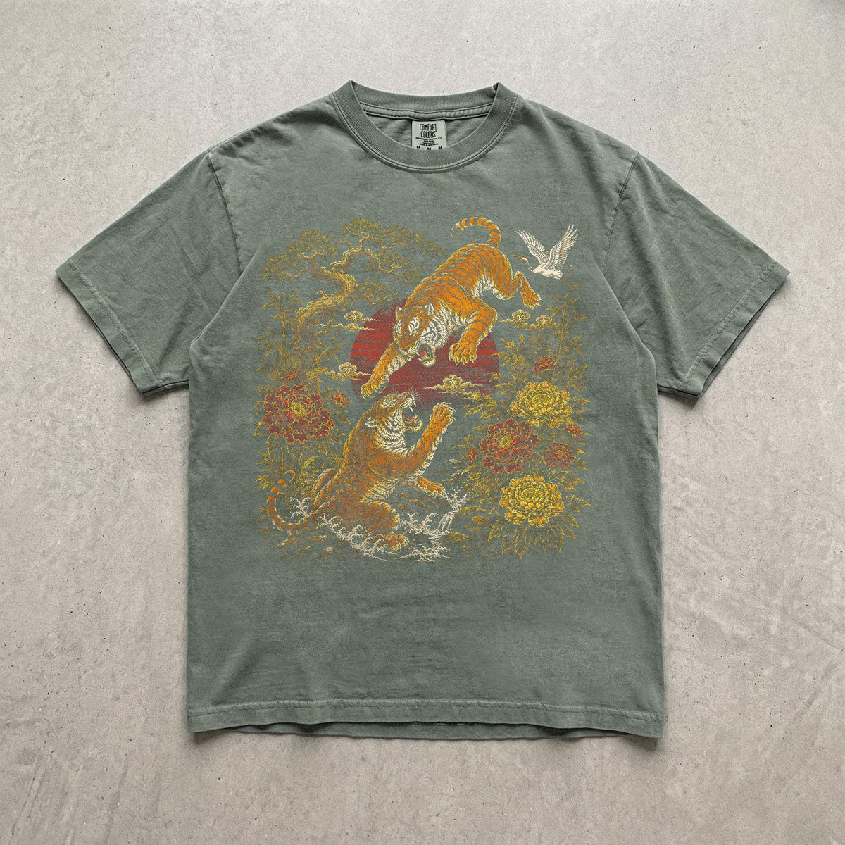 Japanese Tiger Shirt