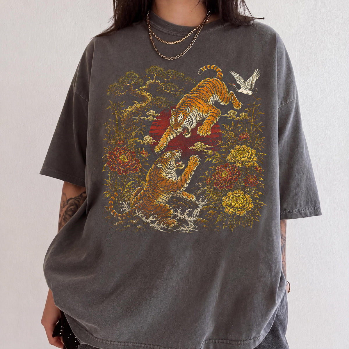Japanese Tiger Shirt