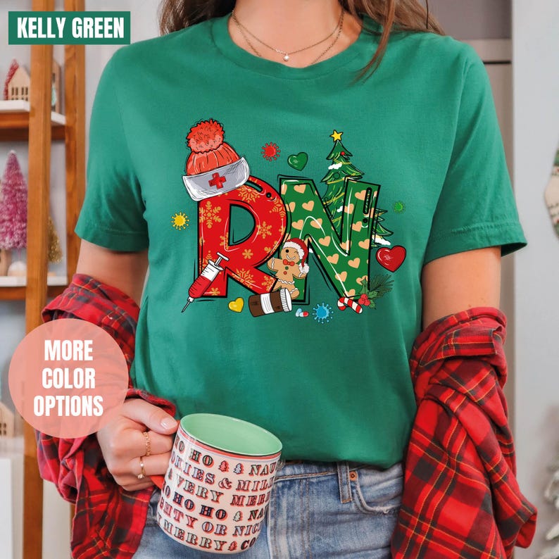 Christmas RN T-Shirt (S-M-L-XL)