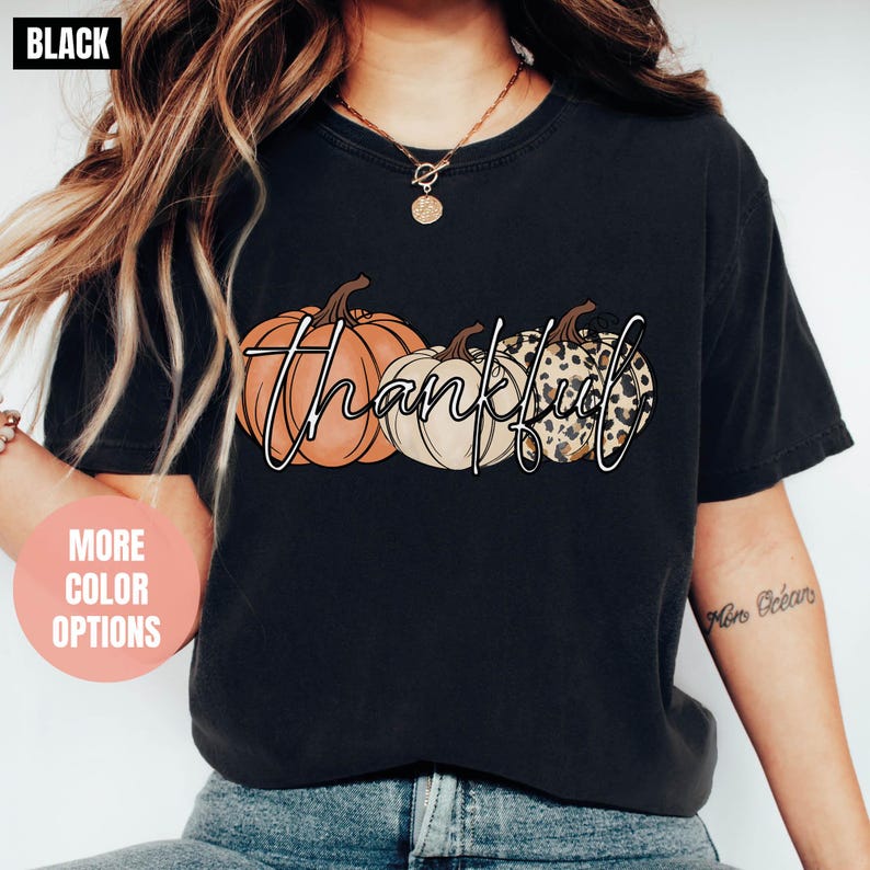 Leopard Pumpkin Comfort Colors T-Shirt (S-M-L-XL)