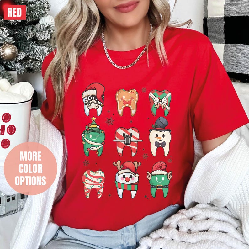 Dental Christmas T-Shirt (2XL-3XL)