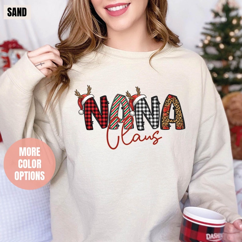 Nana Claus Gift Sweatshirt (2XL-3XL)